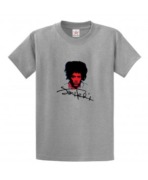 American Guitarist Unisex Classic Kids and Adults Fan T-Shirt for Music Lovers